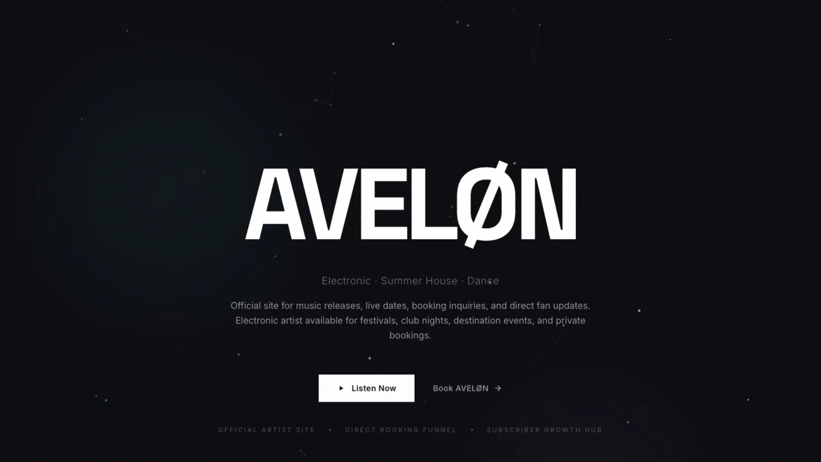 AVELON Artist Platform