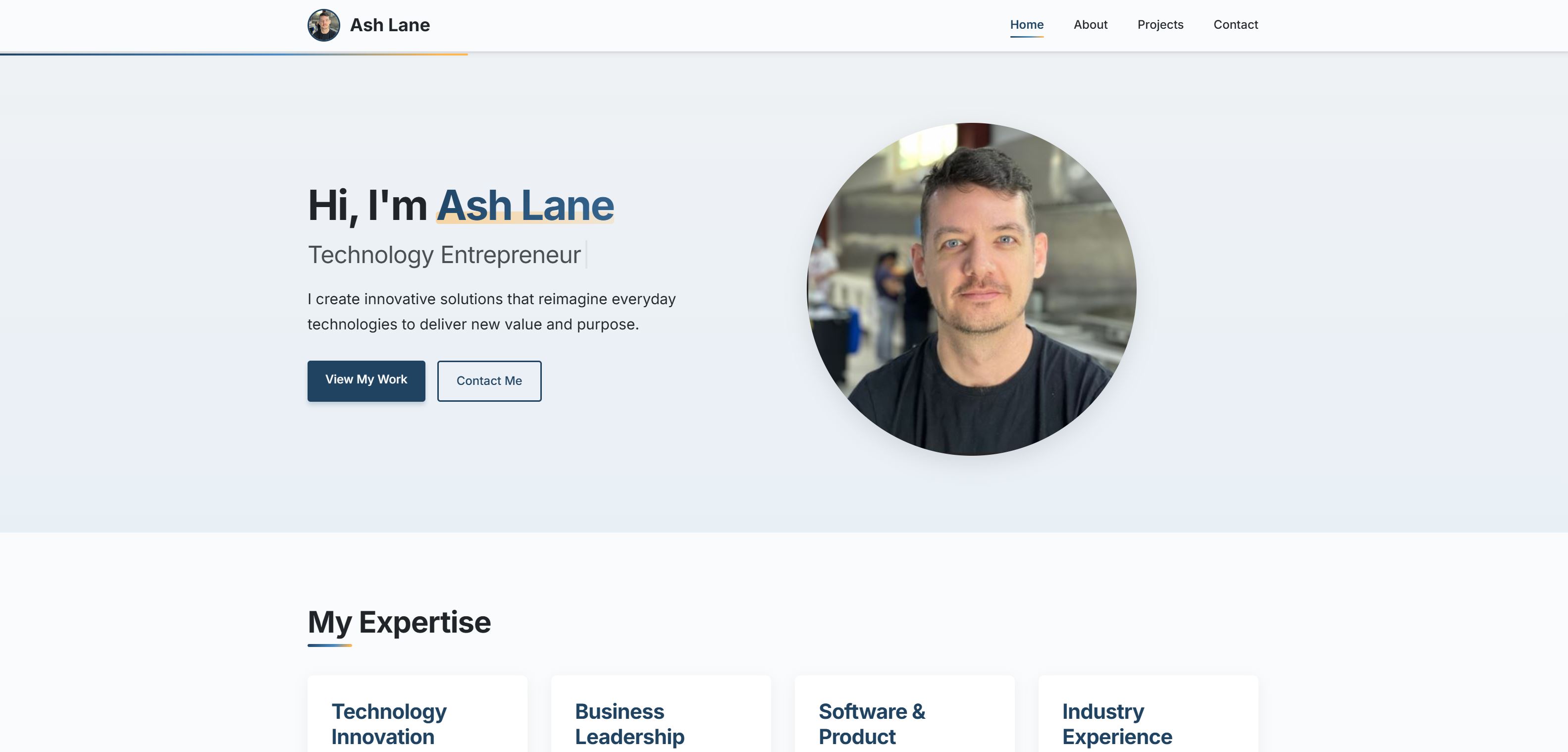 Personal Portfolio Website