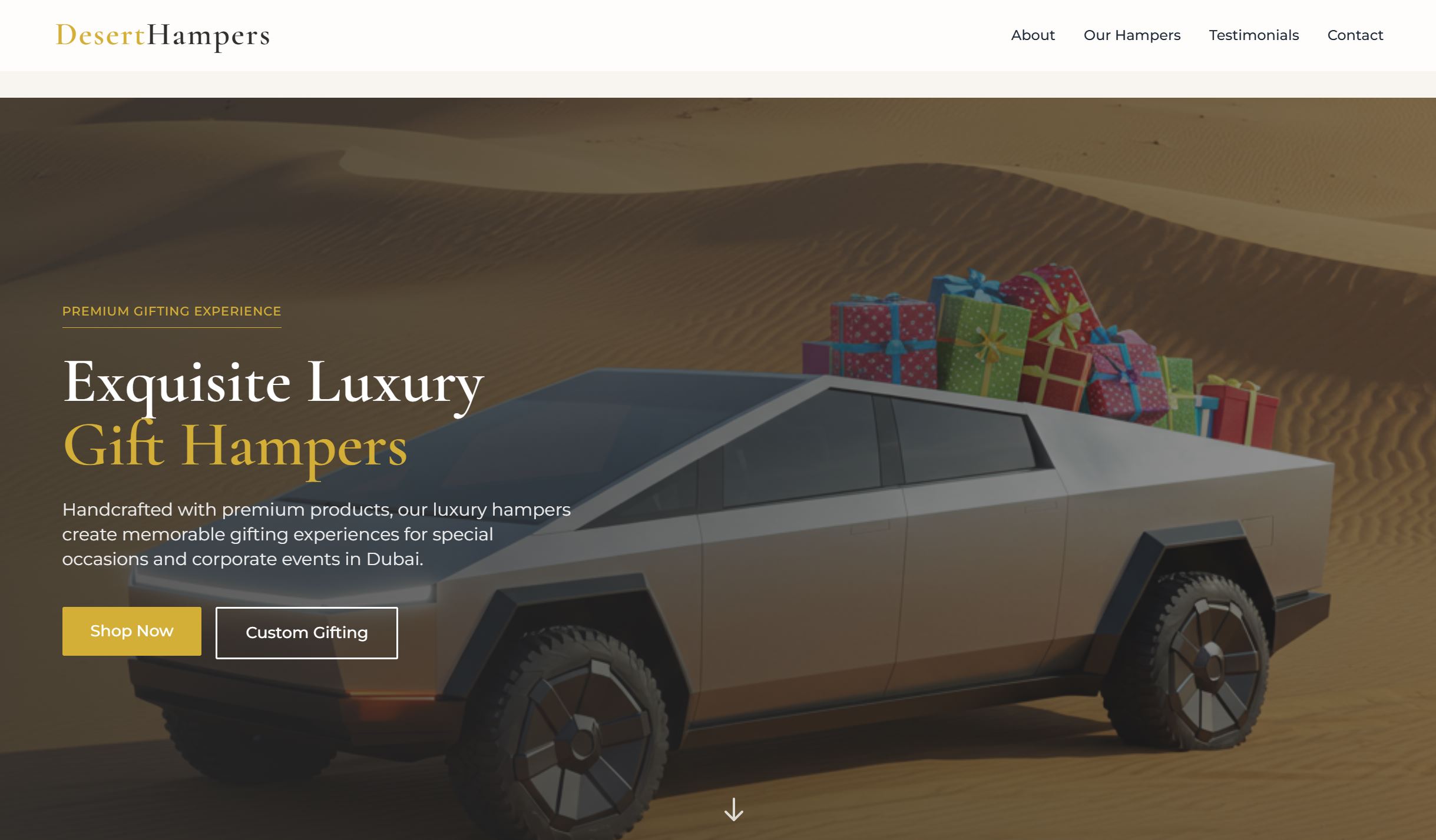 Luxury Gift Hamper E-commerce