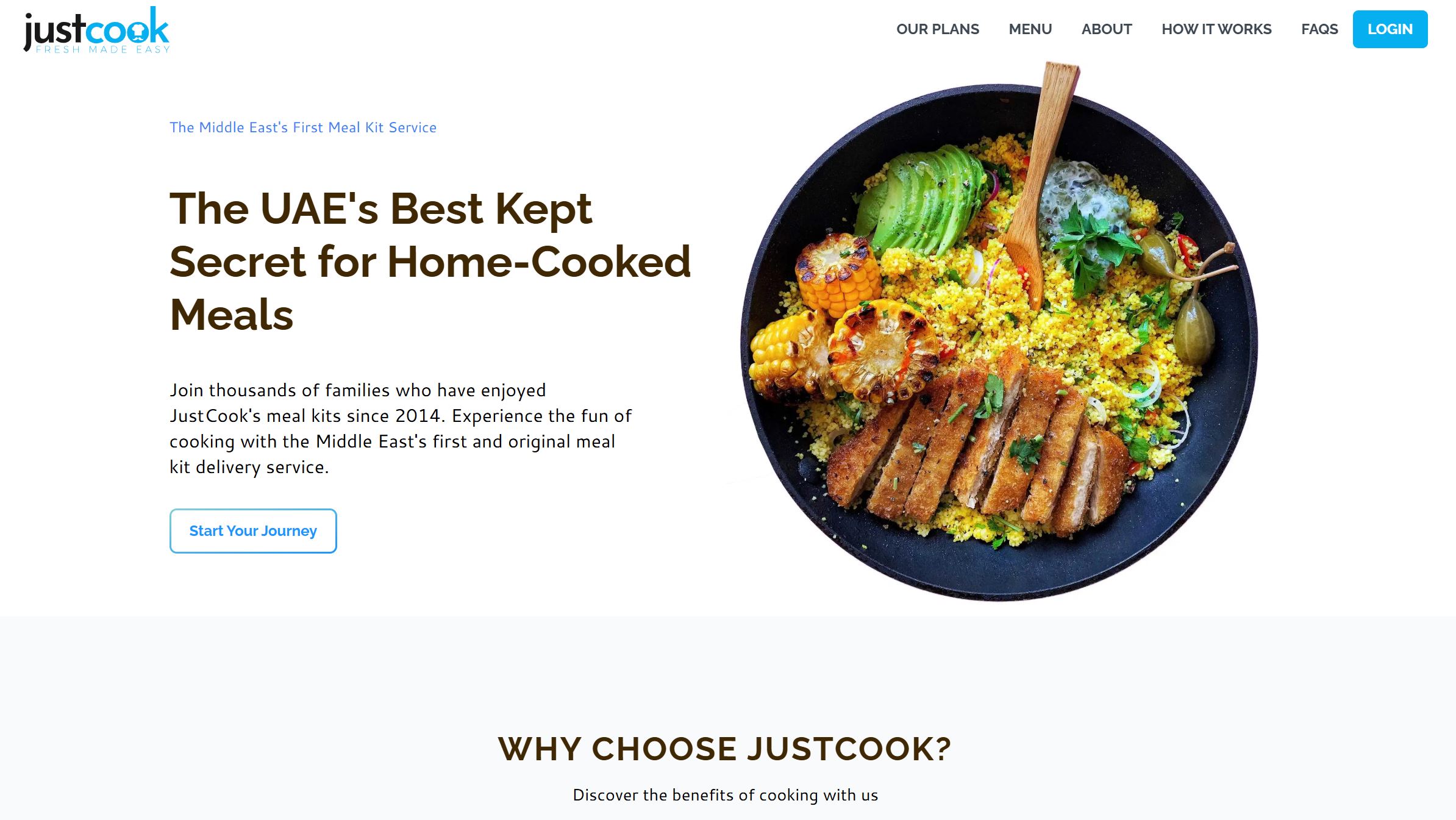 JustCook Food Tech Platform