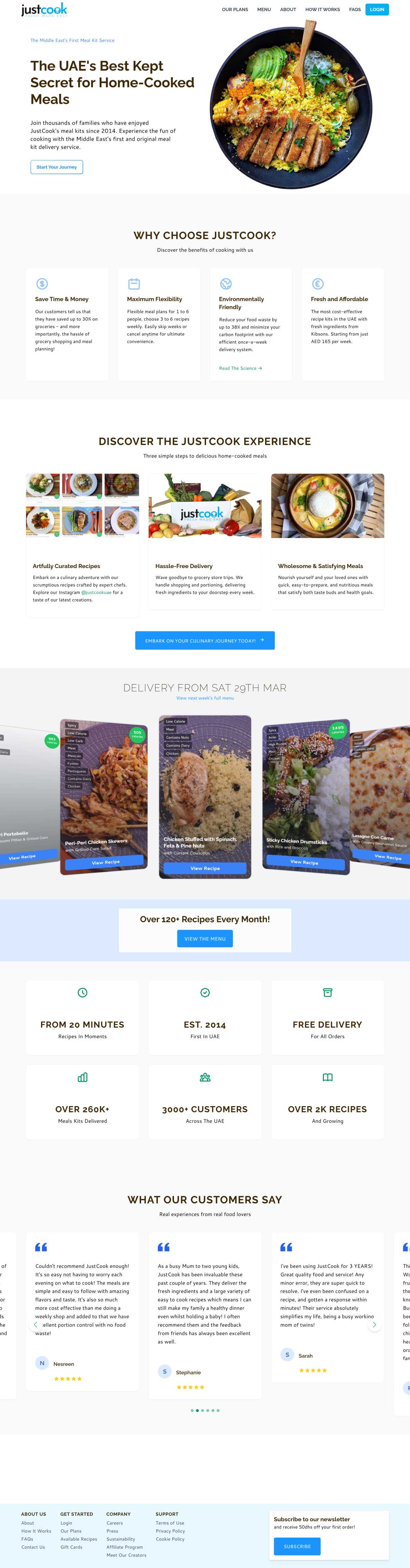 JustCook Food Tech Platform