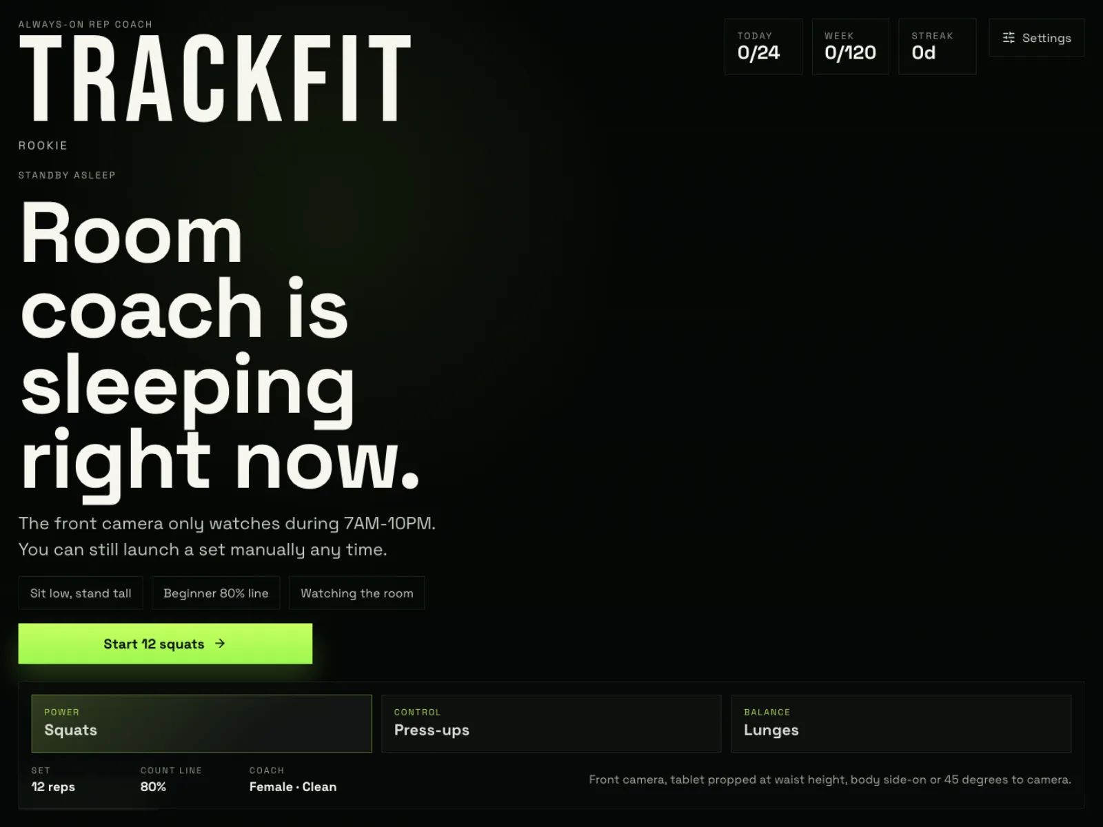 TrackFit Rep Coach