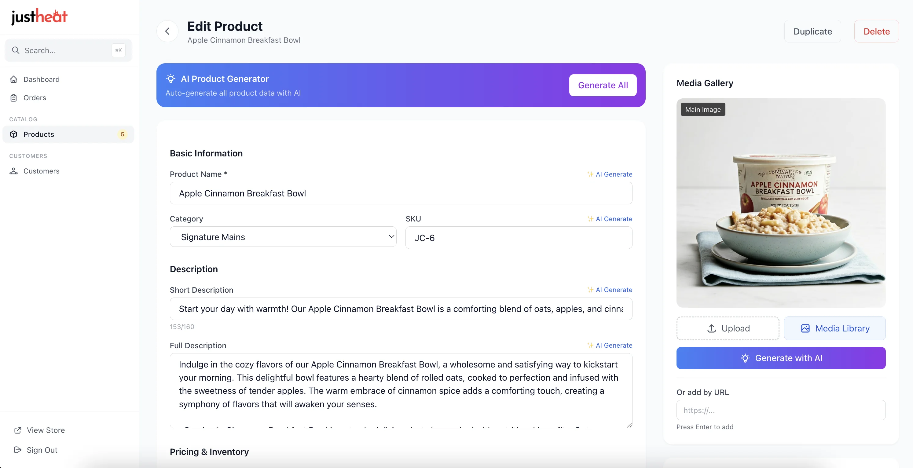 Webcart Edge Commerce Platform