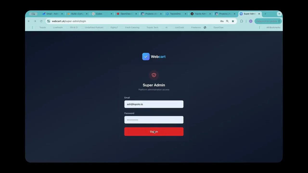 Webcart Edge Commerce Platform